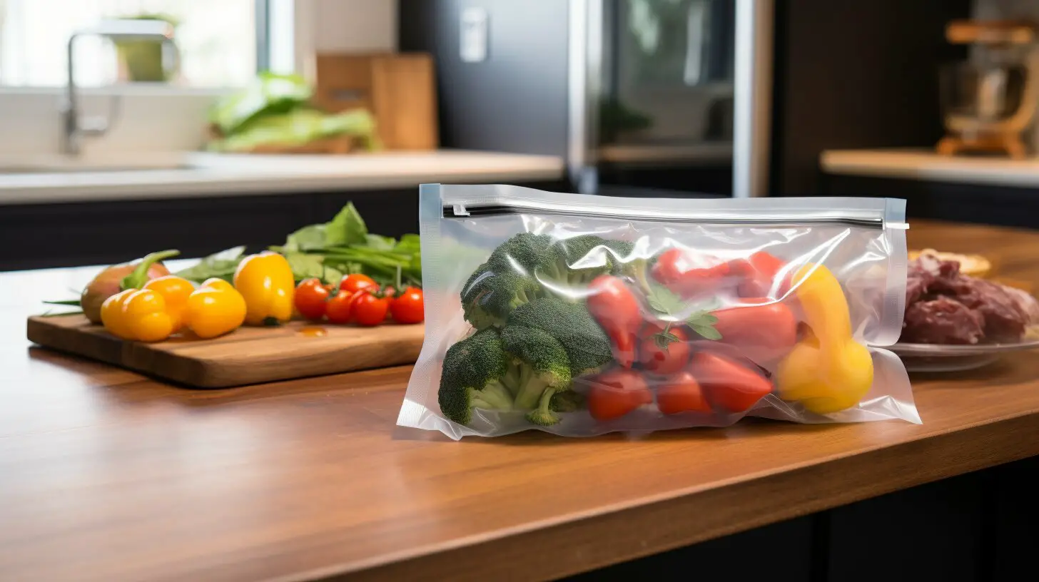 "Vacuum Sealed Food: Fresher and Cost-Effective."