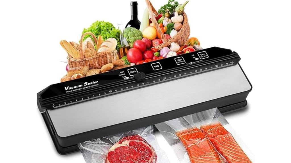 automatic vacuum sealer with cutter