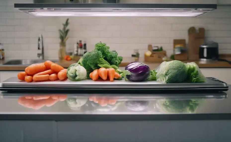 preserving freshness with vacuum sealed vegetables