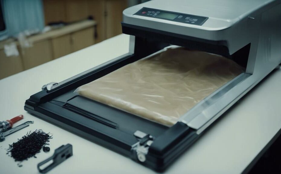 fixing vacuum sealer suction