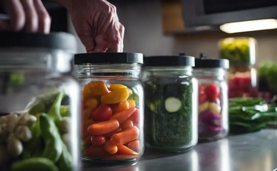 preserving food with jars
