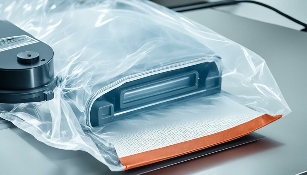 vacuum sealer bag melting