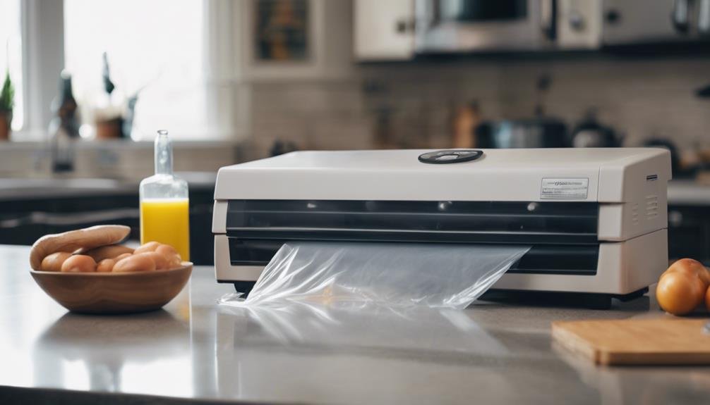 vacuum sealing food storage