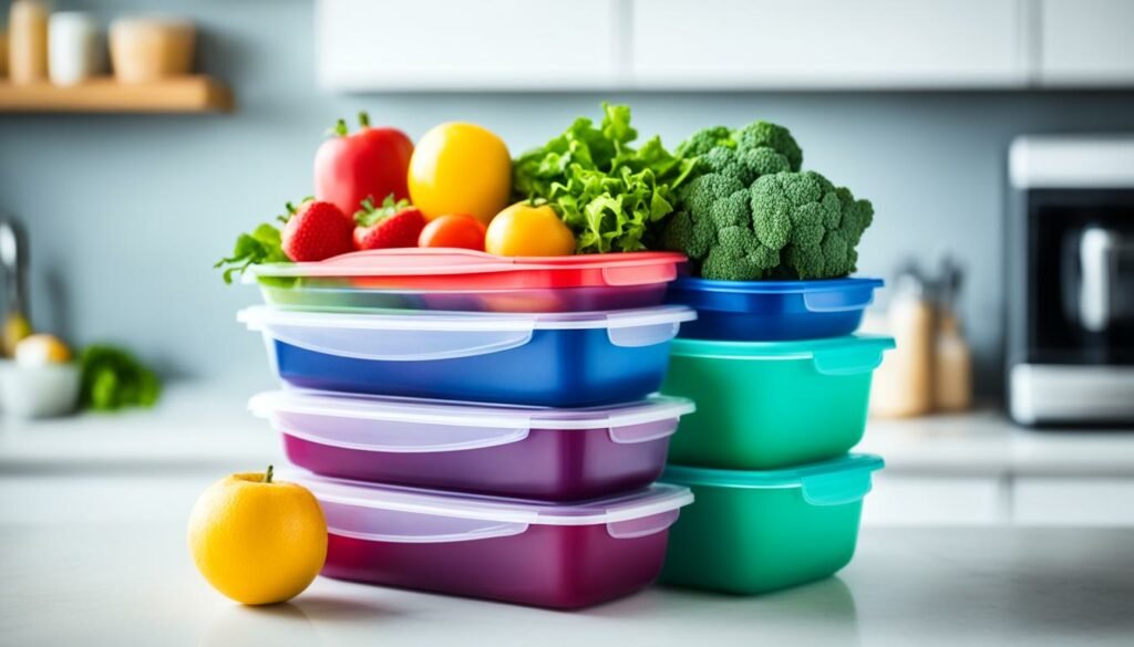 Reusable containers for sustainable food storage