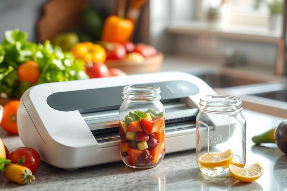 how does a mason jar vacuum sealer work