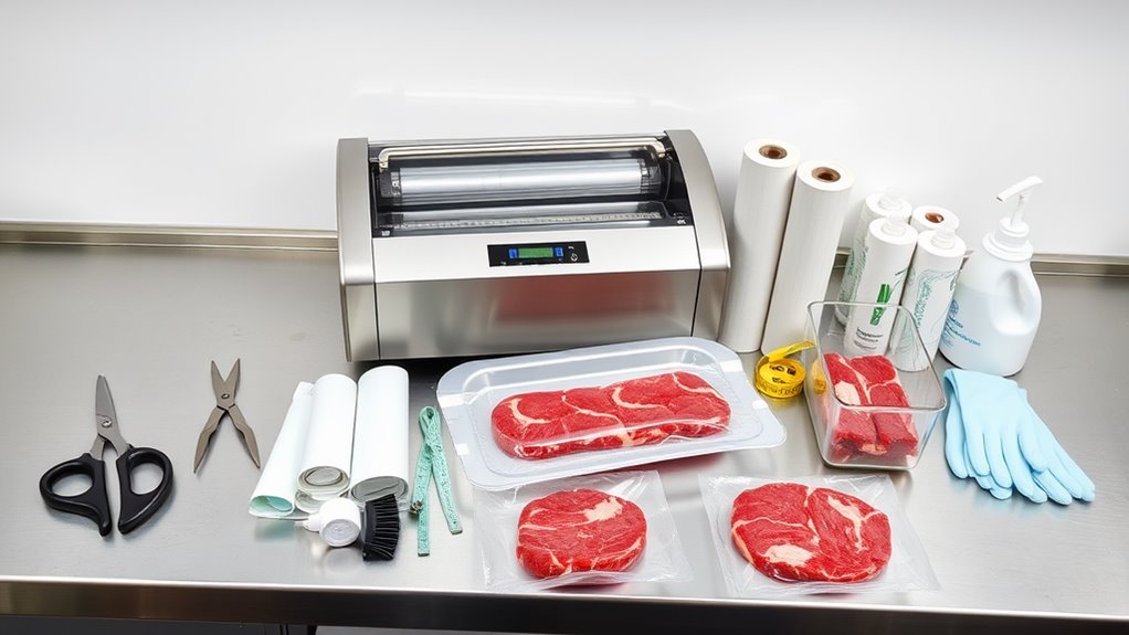 Necessary Tools and Materials for Vacuum Sealing