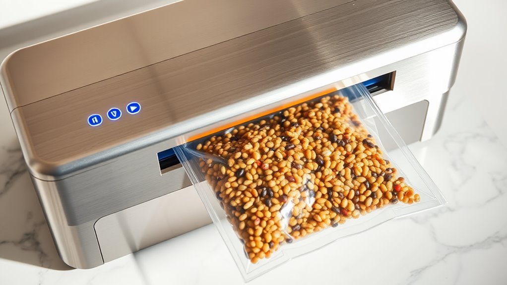 vacuum sealing food preservation