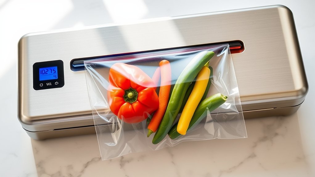 preserving food efficiently through vacuum