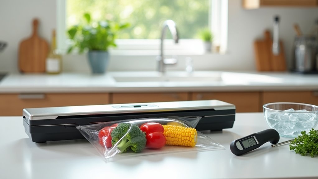 precise temperature seals food