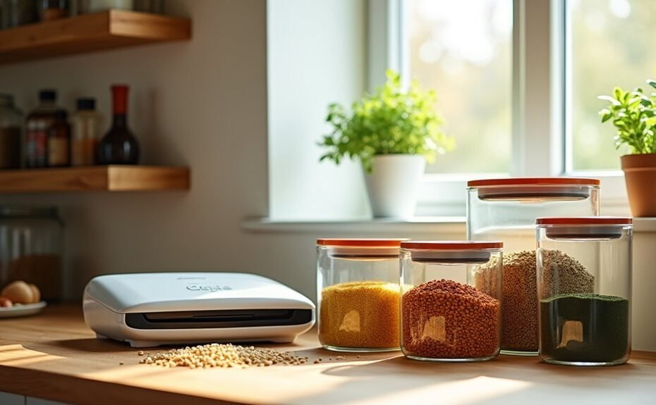 vacuum sealing dry goods