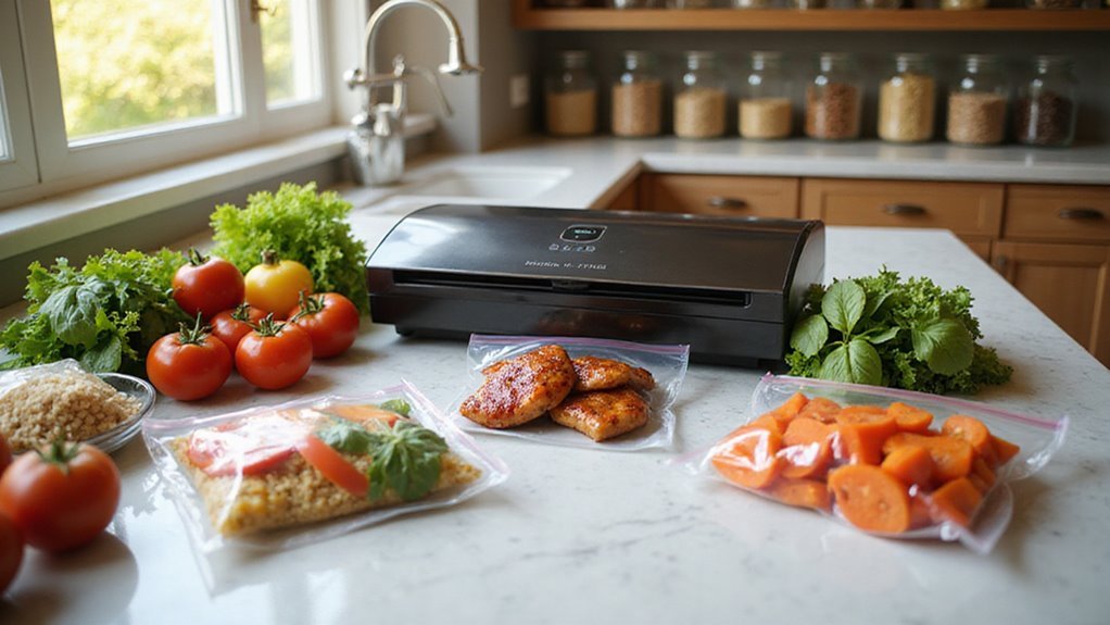vacuum sealing extends freshness