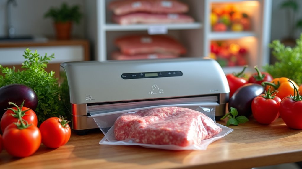 vacuum sealing preserves freshness