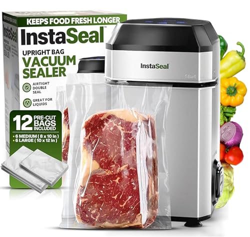 InstaSeal Food Vacuum Sealer Machine with 12 Bags Review