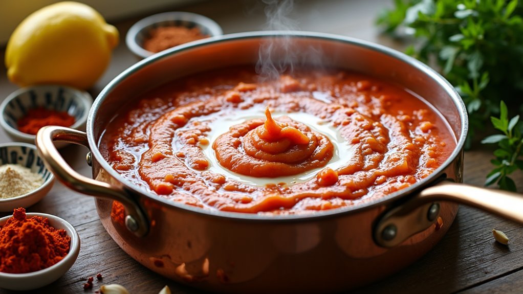 authentic paprikash sauce preparation