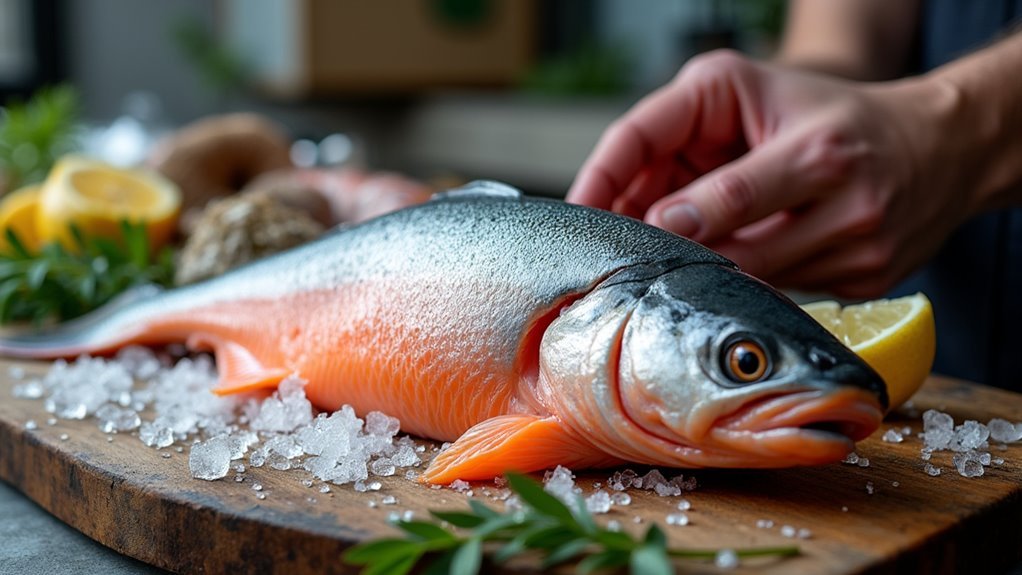 choose premium wild caught salmon