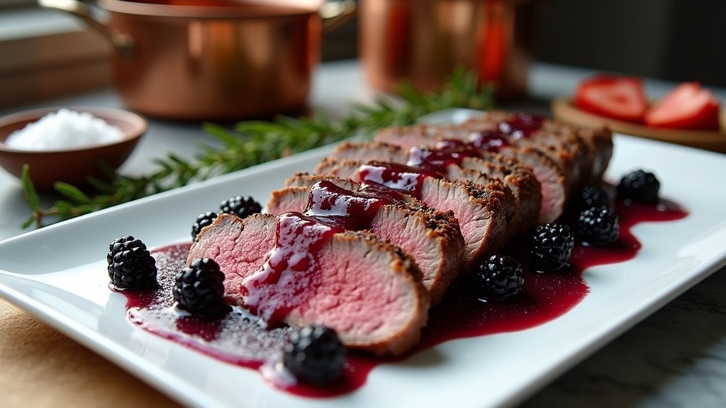 delicious beef with sauce