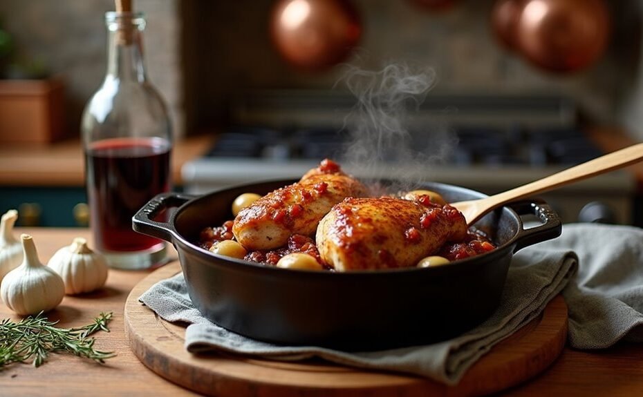 delicious french chicken stew