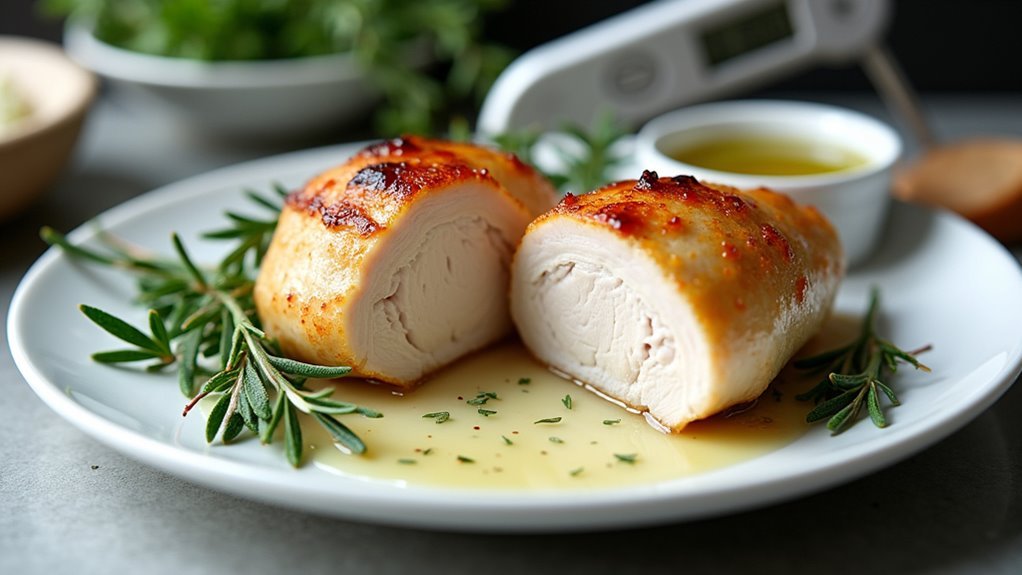 perfect sous vide chicken temperature