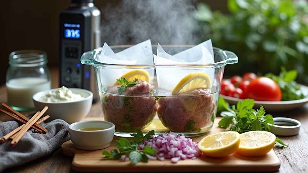 perfect sous vide lamb souvlaki