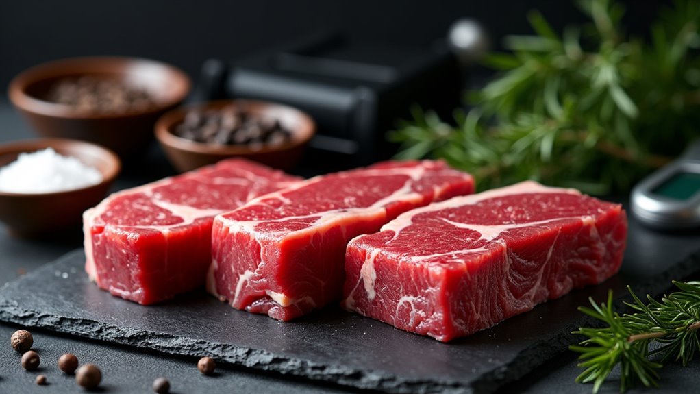 perfect steak sous vide selection