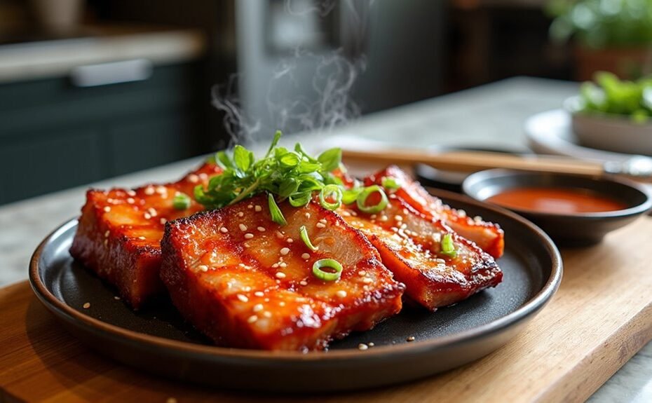 savory korean pork dish