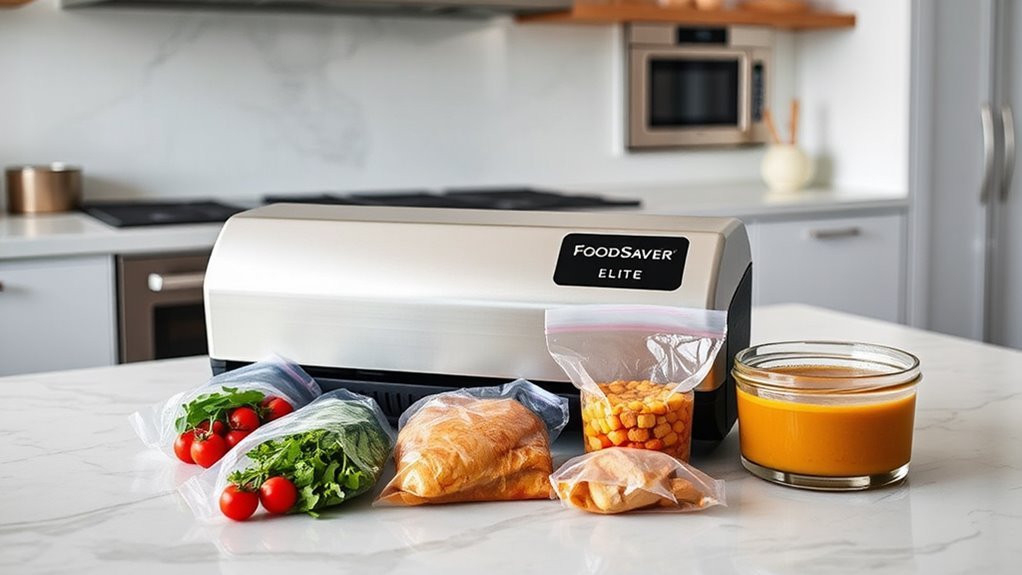 sleek efficient vacuum sealer