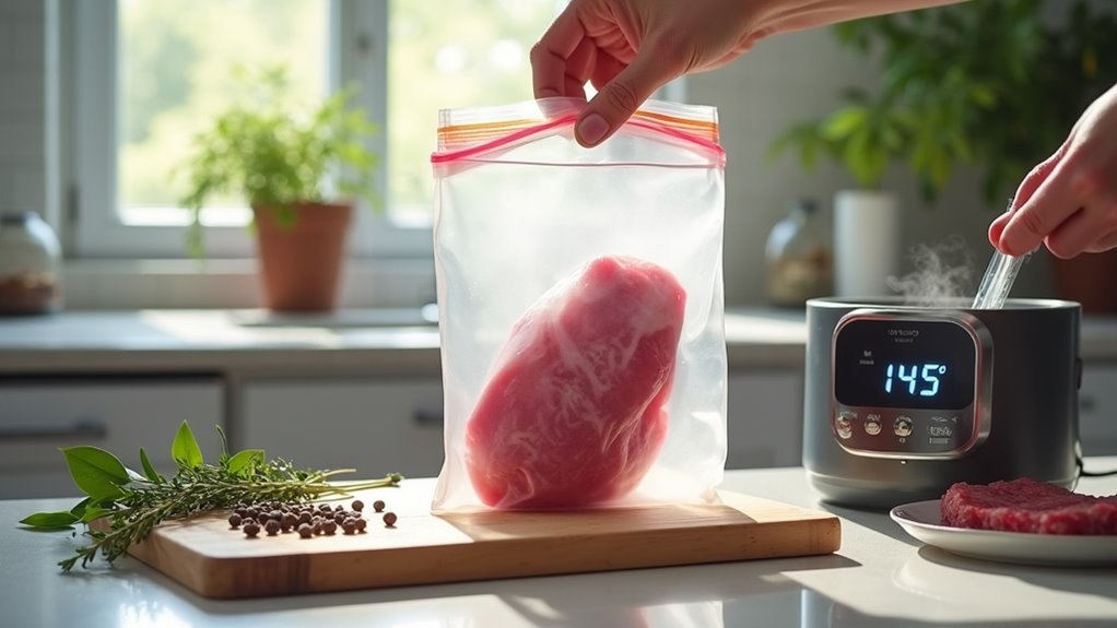 sous vide corned beef process