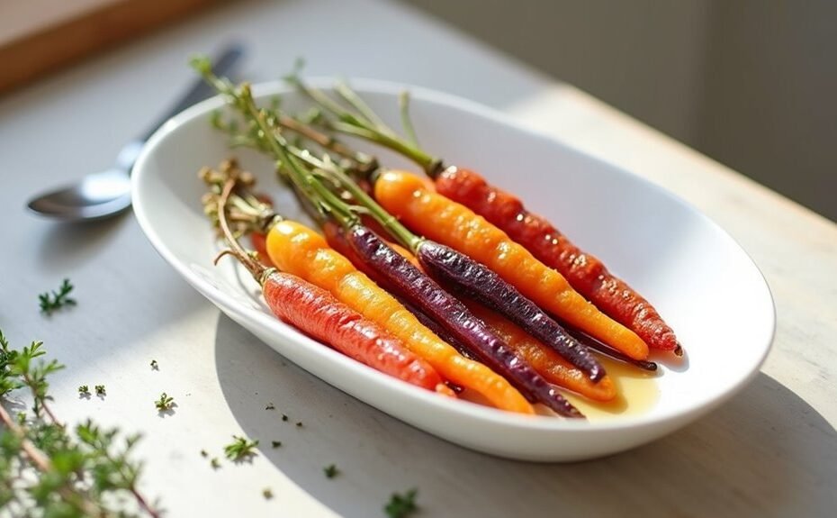 sous vide glazed carrots