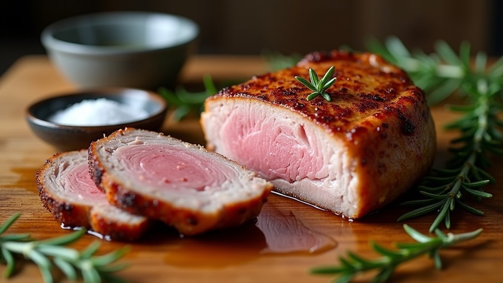 sous vide pork chop preparation