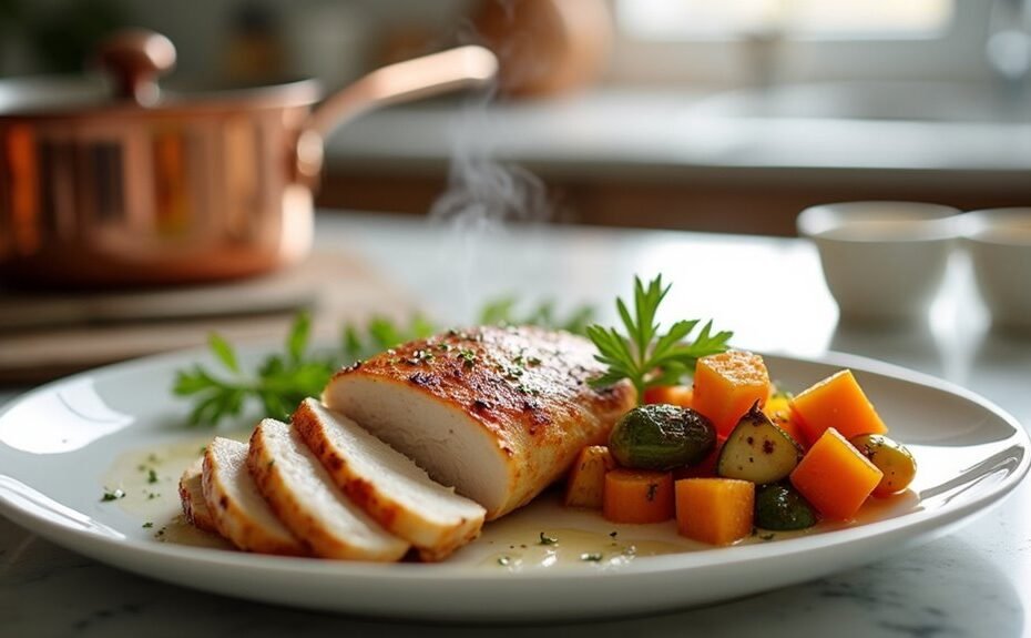 tender flavorful sous vide chicken