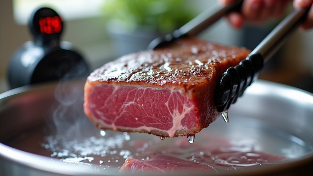 time temperature balance in sous vide