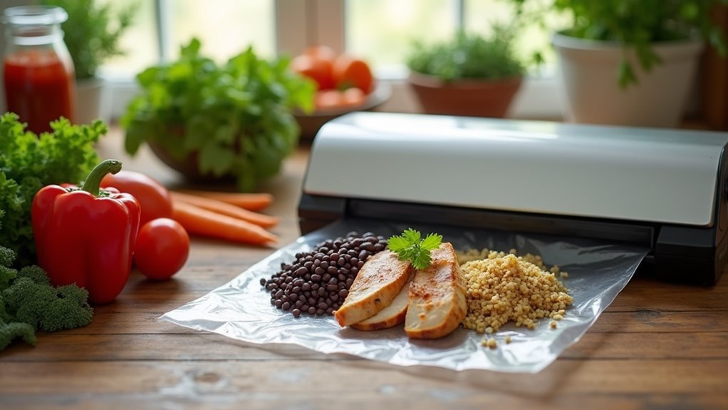 vacuum seal for food preservation