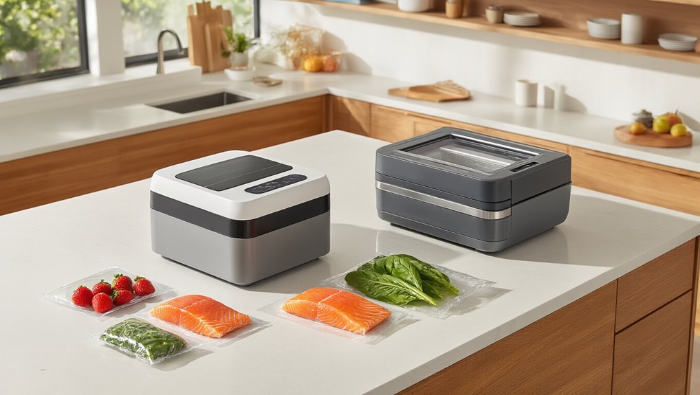 external vs chamber sealers