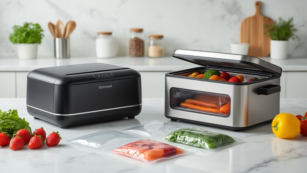 external vs chamber sealers