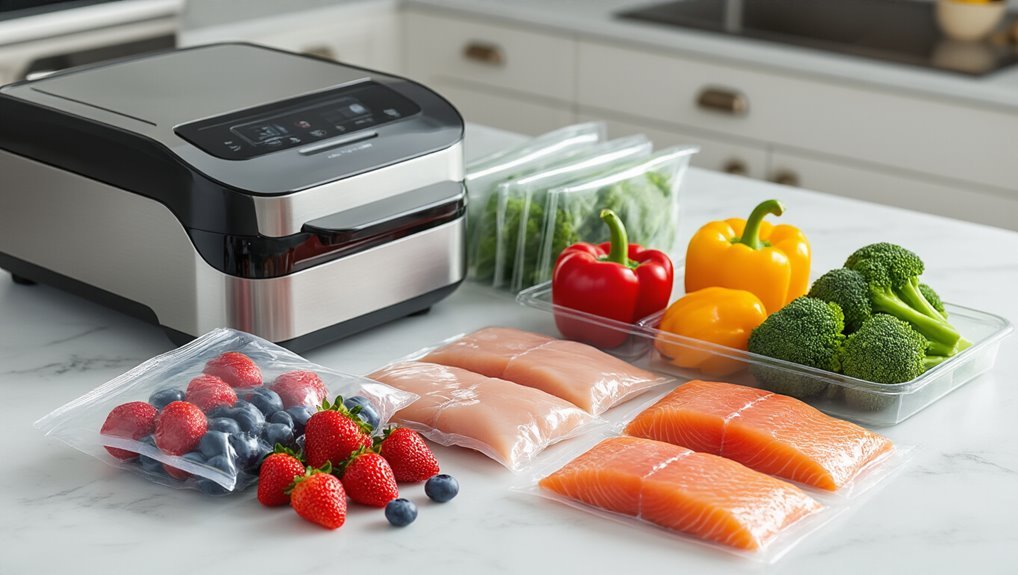 variety of sealer bag options