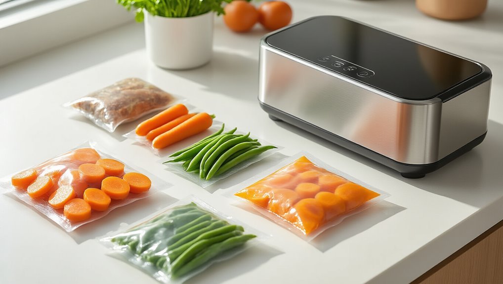 food specific vacuum sealing techniques