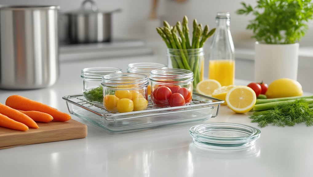 glass jars enhance flavors