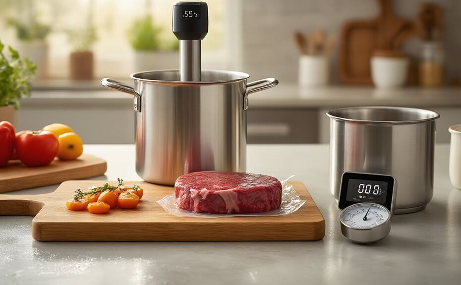 homemade sous vide setup