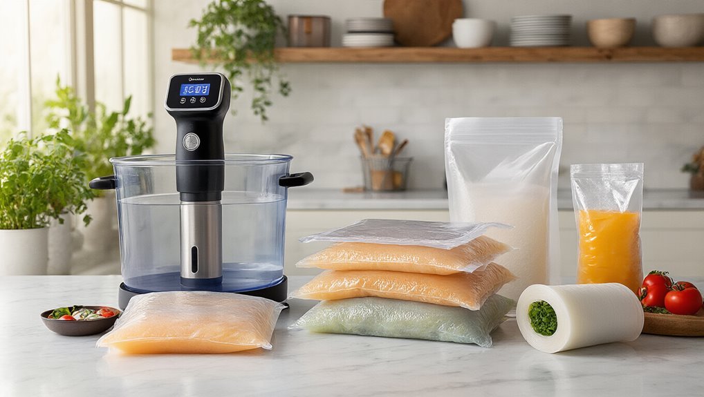 immersion circulator bags container