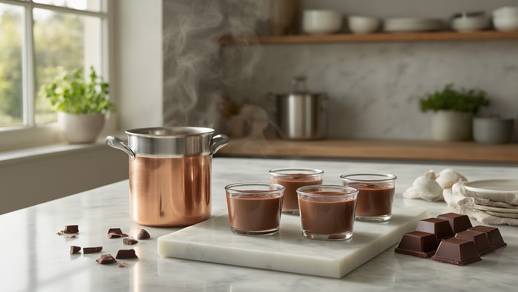 milk cream cacao eggs