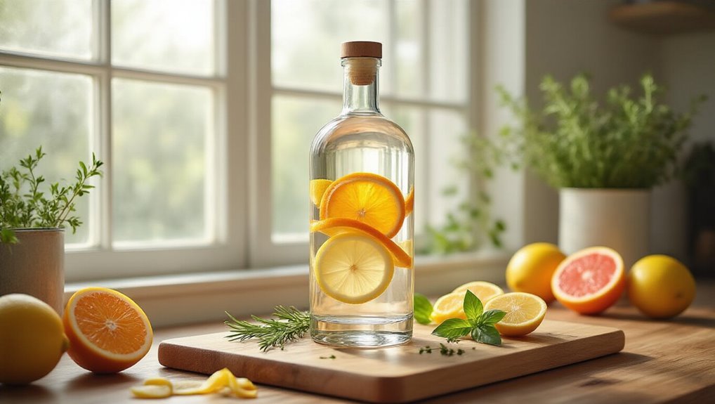 orange zest rosemary infusion