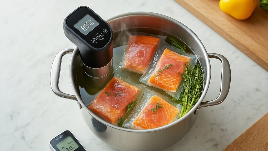 pot based sous vide setup