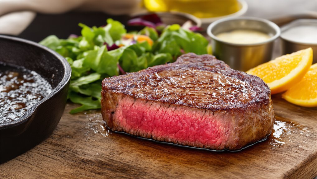 sear for perfect crust