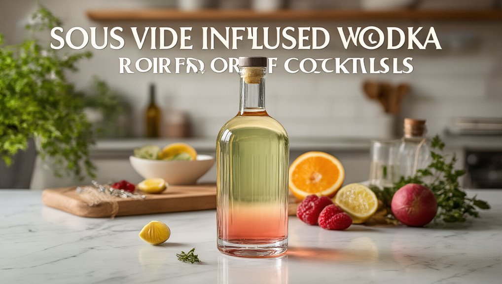 sous vide infused vodka