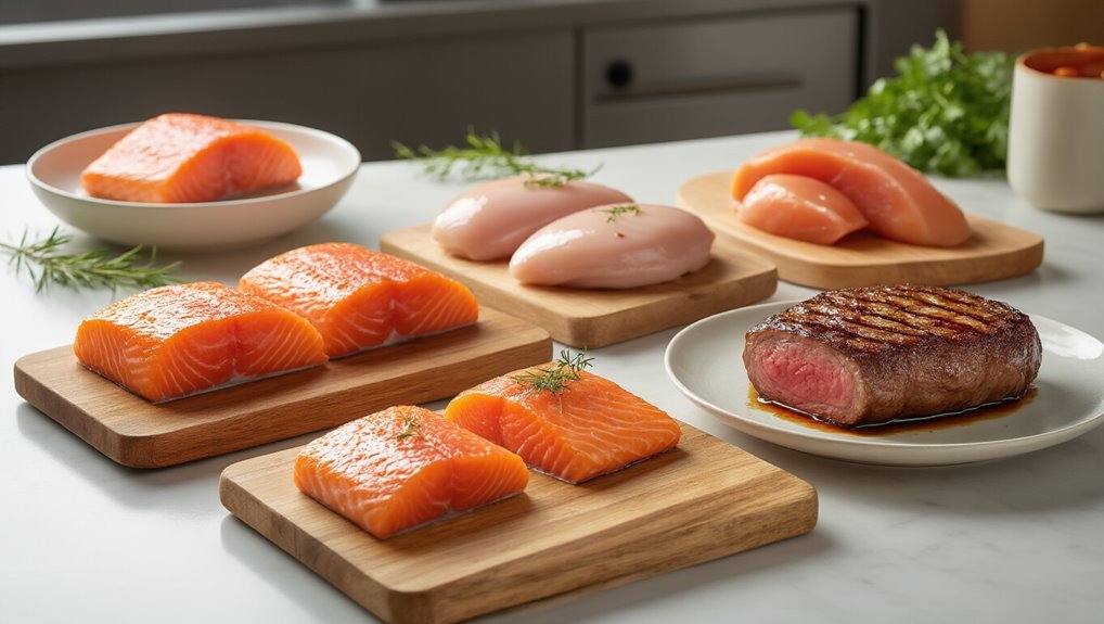 sous vide protein temperatures