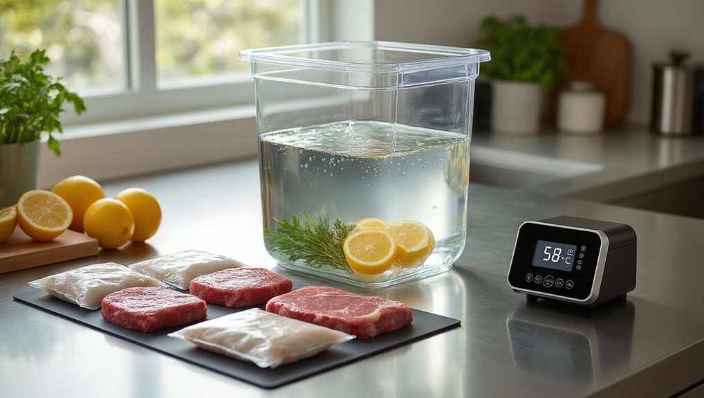 sous vide station setup