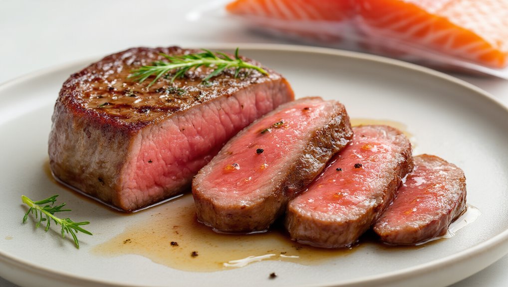 vacuum sealed cooking preserves juiciness