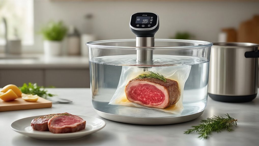 vacuum sealed precise water bath